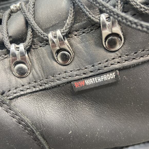 Red Wing Shoes Motorcycle Work Safety Comp Toe Lace Up Boots Sz 11 {7} - Picture 7 of 14